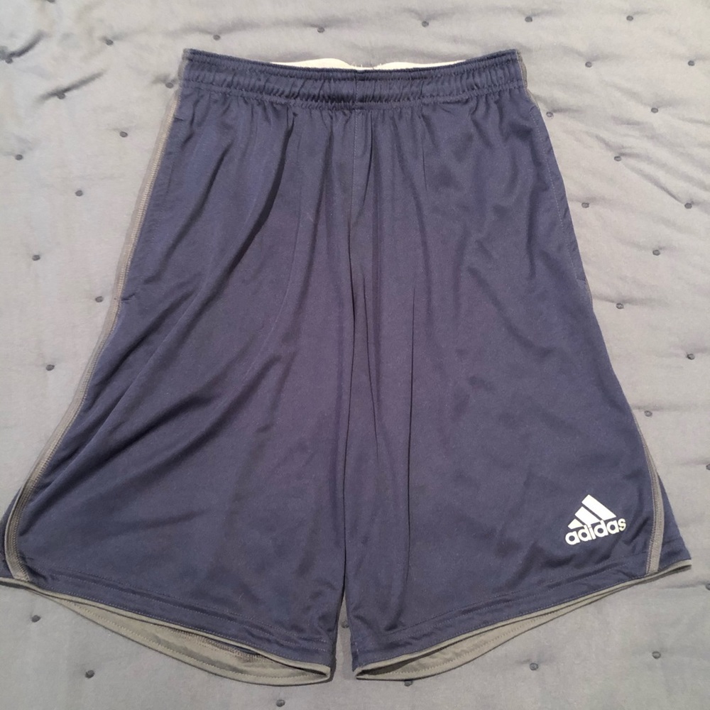 Navy Climalite Adidas shorts
